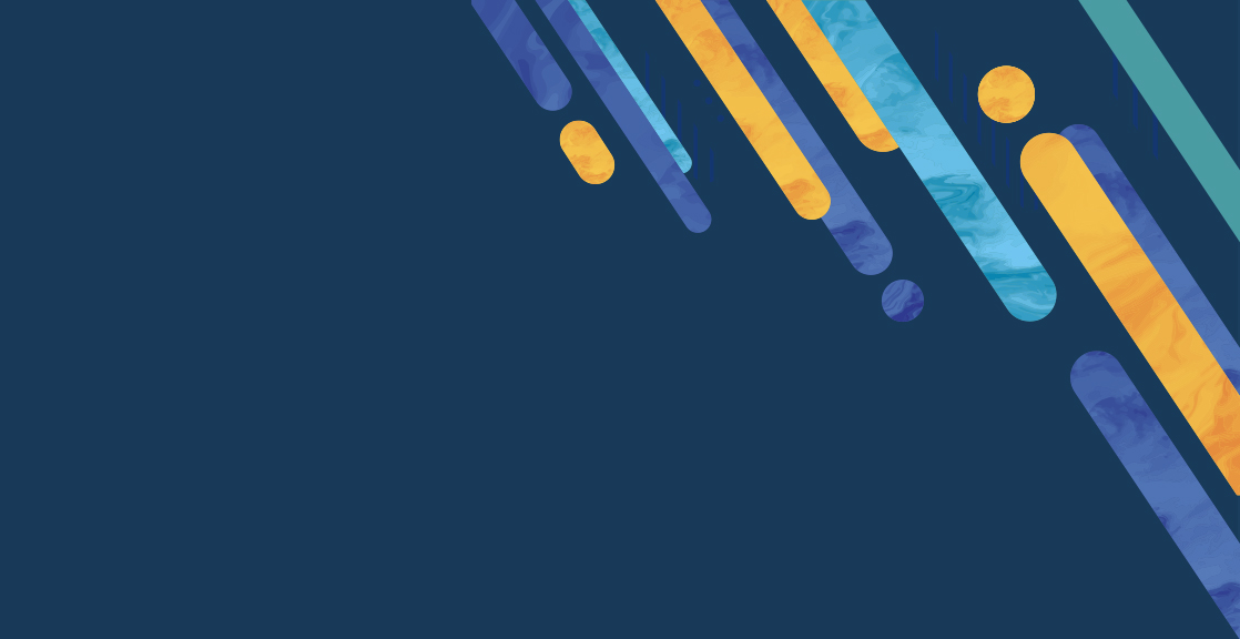 blue background showing cylinder motif
